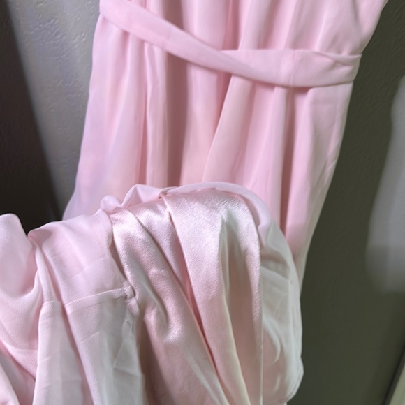 CLOSET CLOSING!! Elegant Pink Sleeveless Maxi Dress - Picture 7 of 7